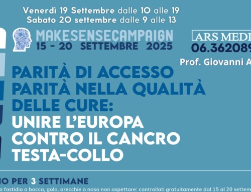 Make Sense Campaign 2025: unire l’Europa contro il cancro testa-collo