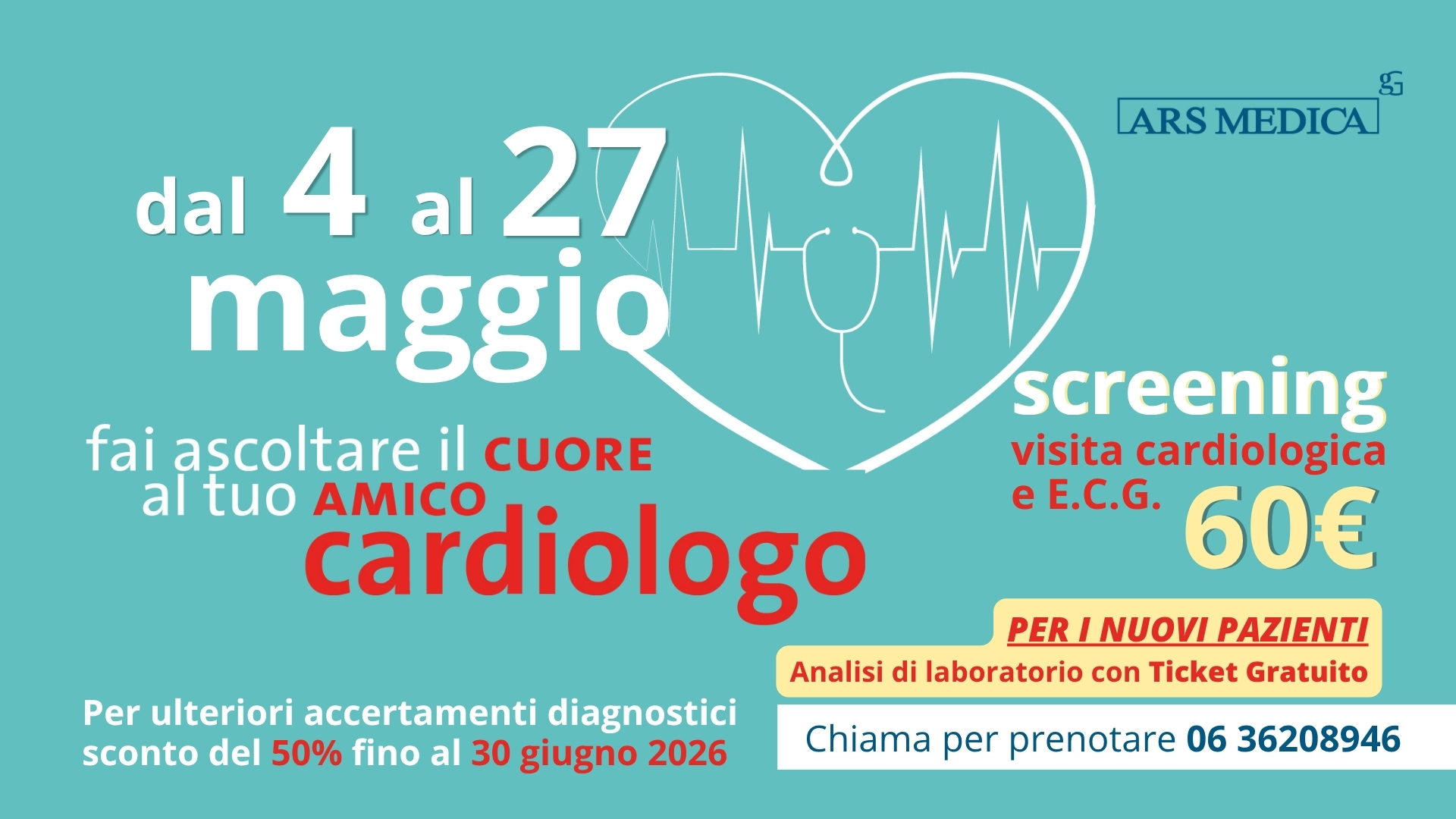 screening cardiologico roma